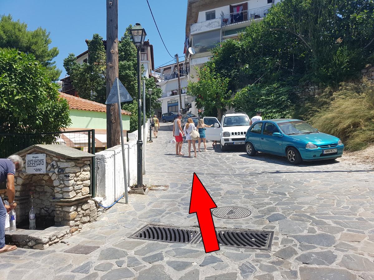 Hotel 8Kto Skiathos-Stadt Exterior foto